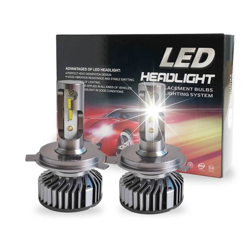 E2 H4 led headlight bulbs